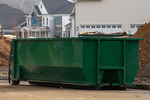 you can rent a construction dumpster for as long as you need to complete your project